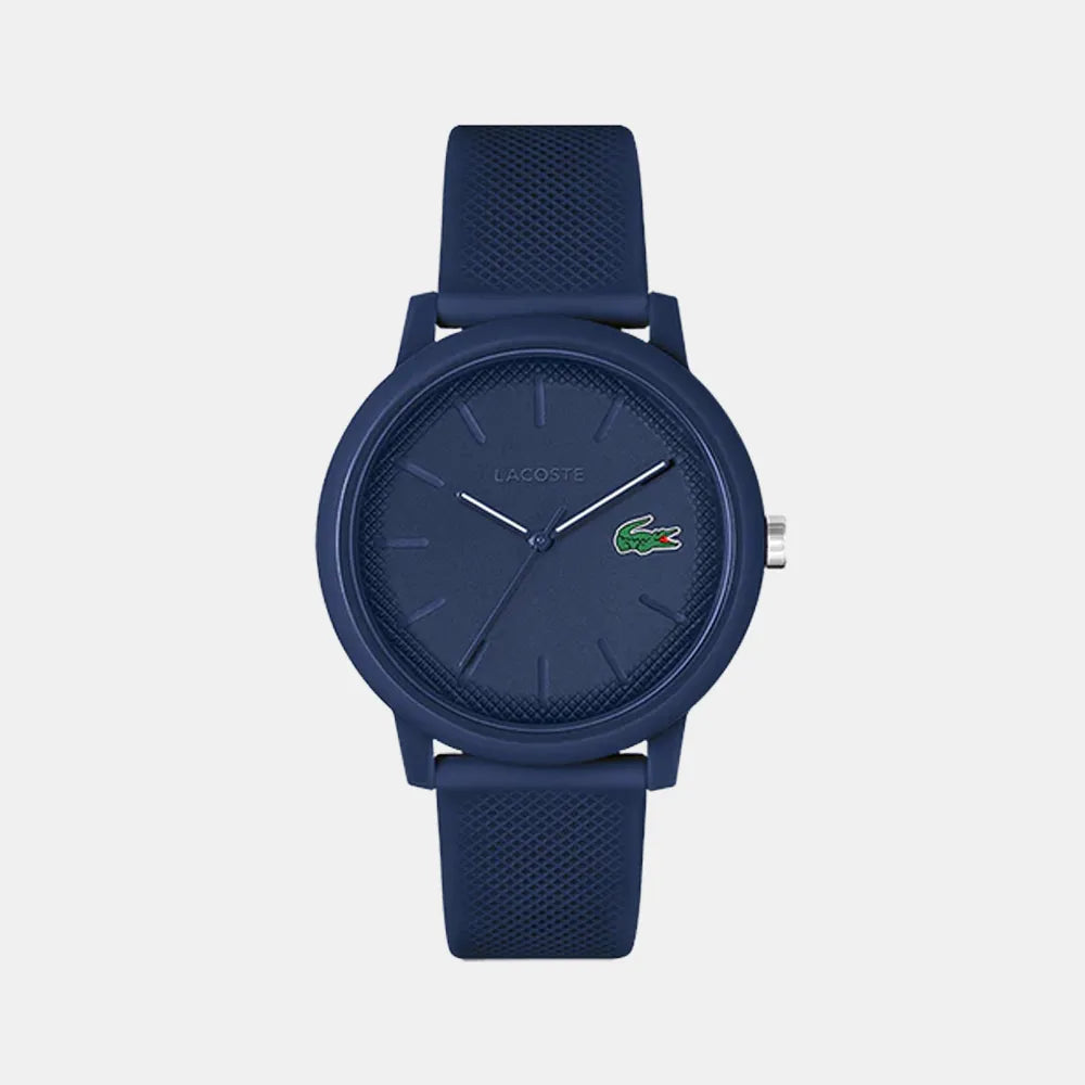 LACOSTE Montre LACOSTE Homme 12.12 en Silicone Bleu 2011172