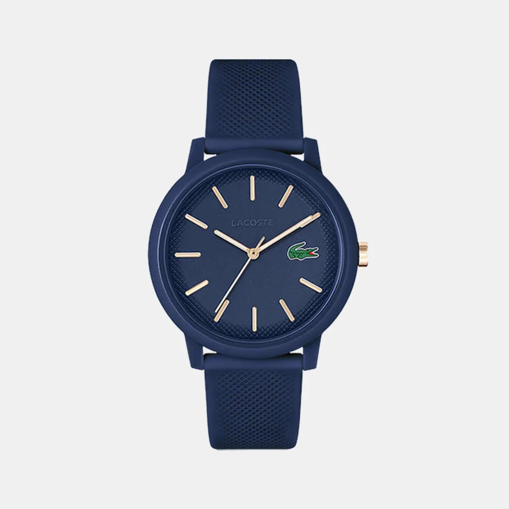 LACOSTE Montre LACOSTE Homme 12.12 en Silicone Bleu 2011234