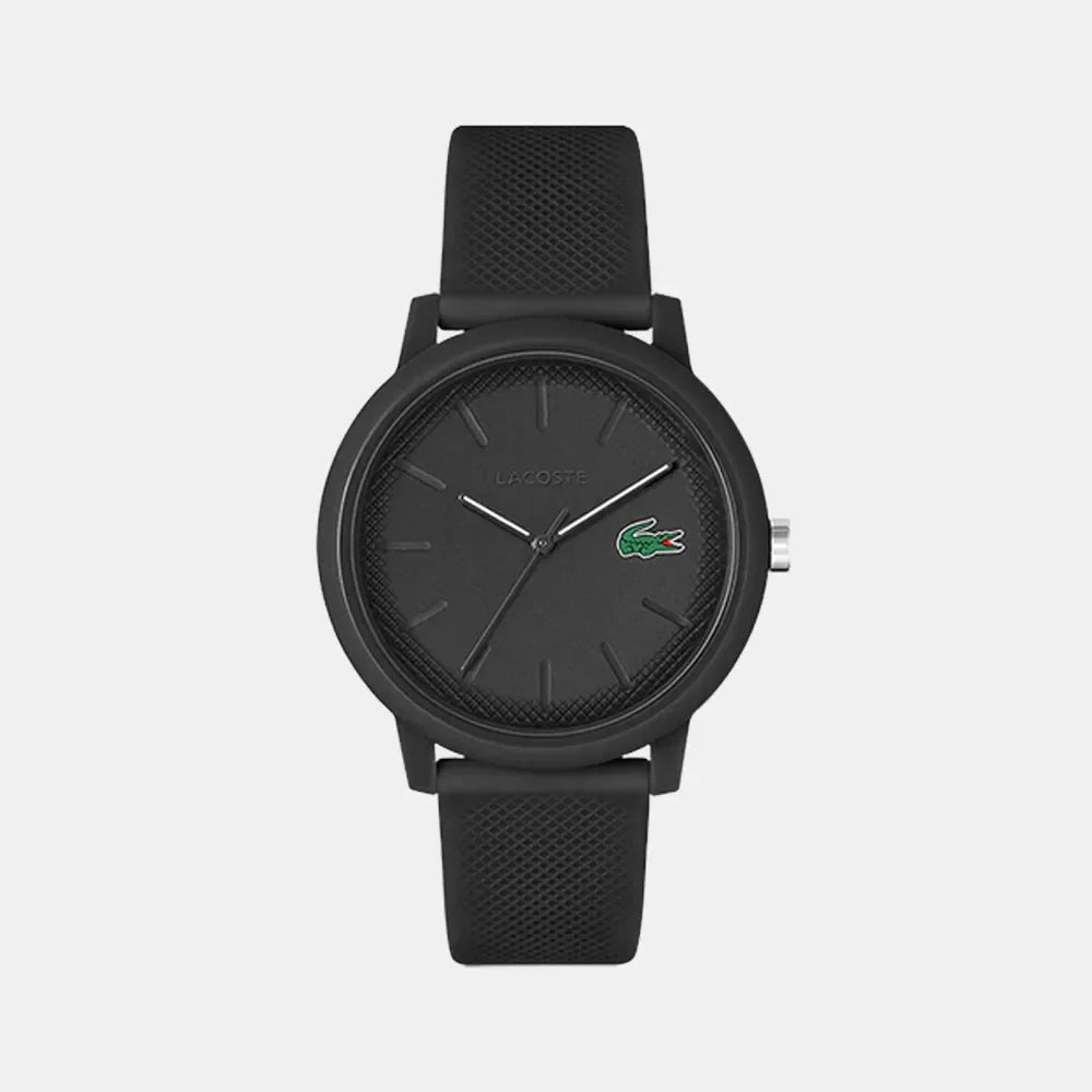 LACOSTE Montre LACOSTE Homme 12.12 en Silicone Noir 2011171