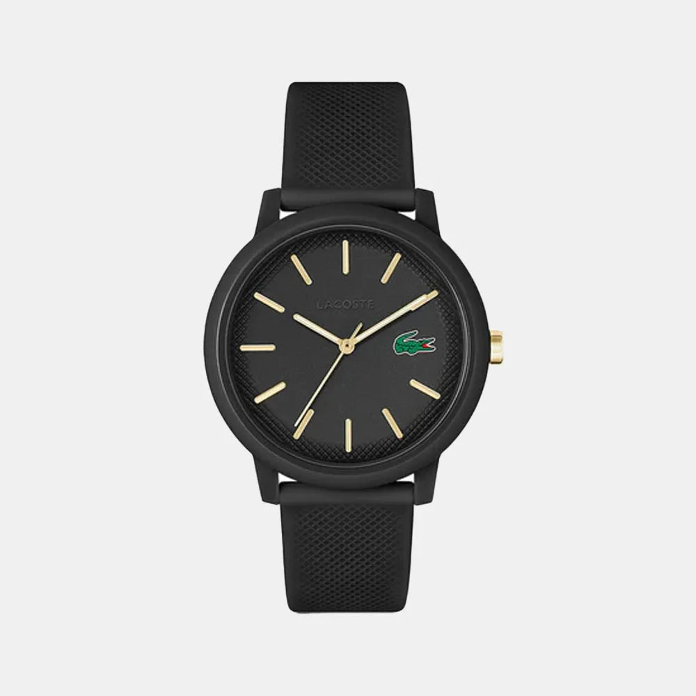 LACOSTE Montre LACOSTE Homme 12.12 en Silicone Noir 2011233