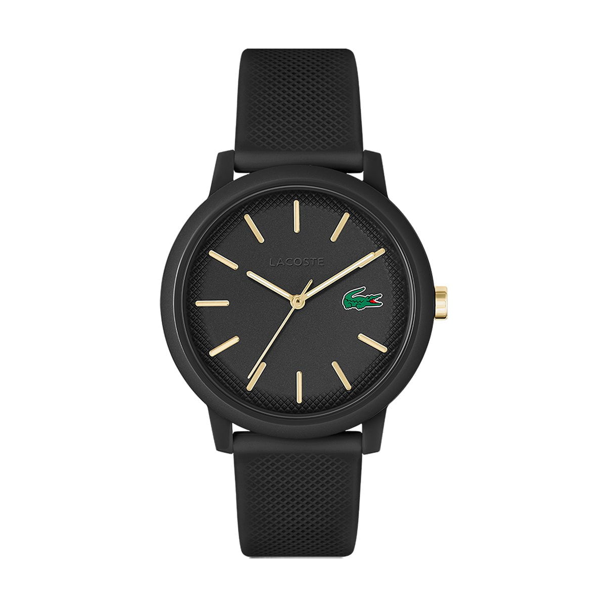 LACOSTE Montre LACOSTE Homme 12.12 en Silicone Noir 2011233