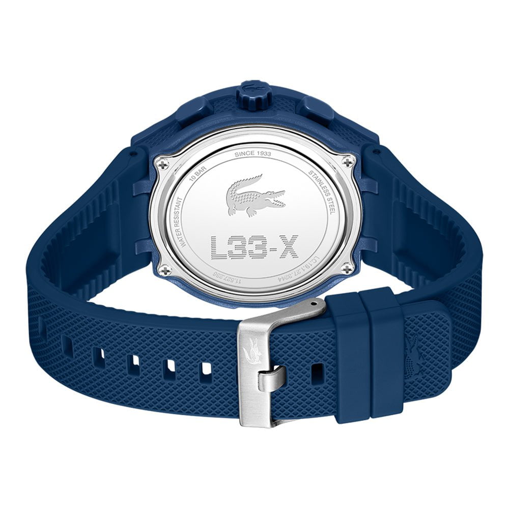 LACOSTE Montre LACOSTE Homme L33-X en silicone Bleu 2011370