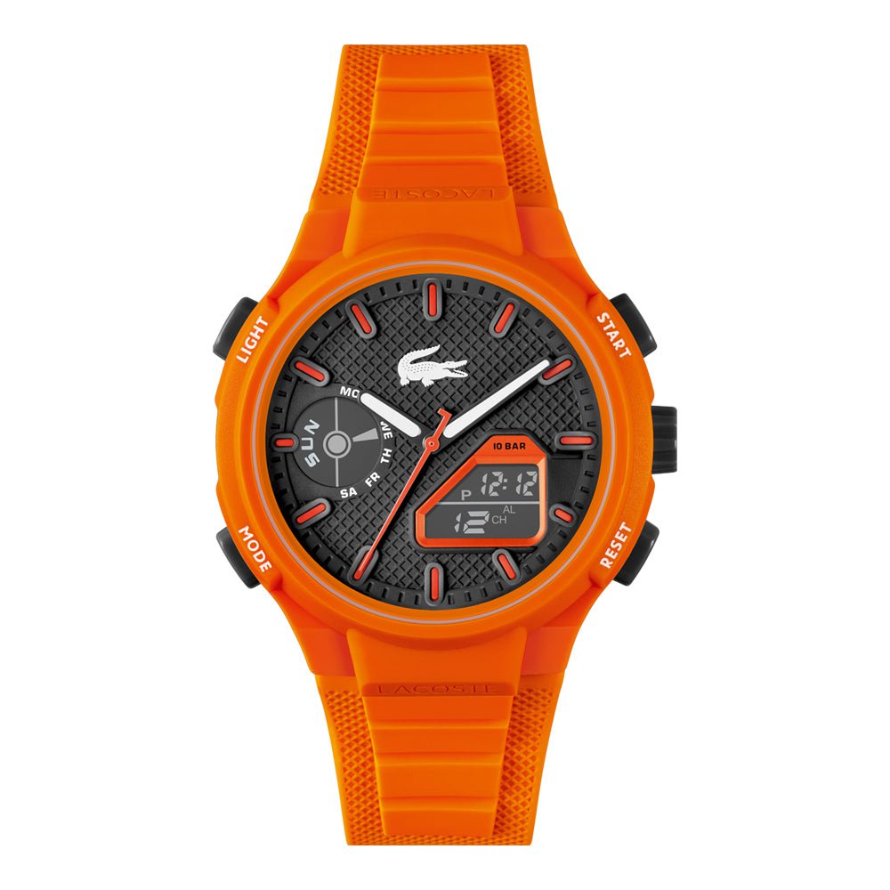 LACOSTE Montre LACOSTE Homme L33-X en silicone Orange 2011369