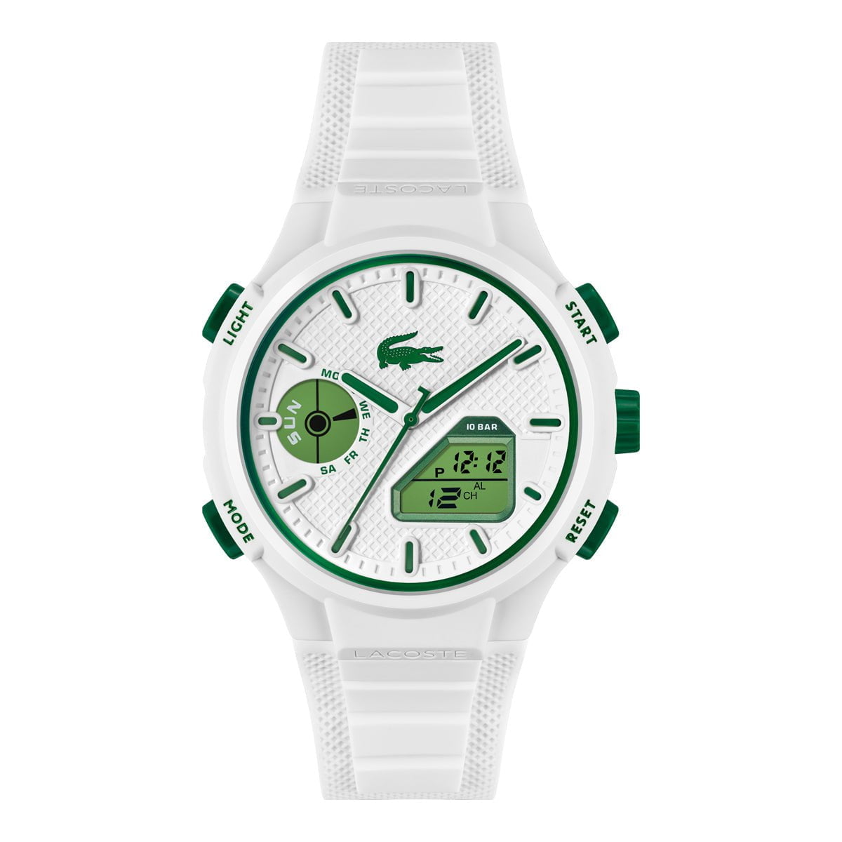 LACOSTE Montre LACOSTE Homme LC33 en Silicone Blanc 2011364