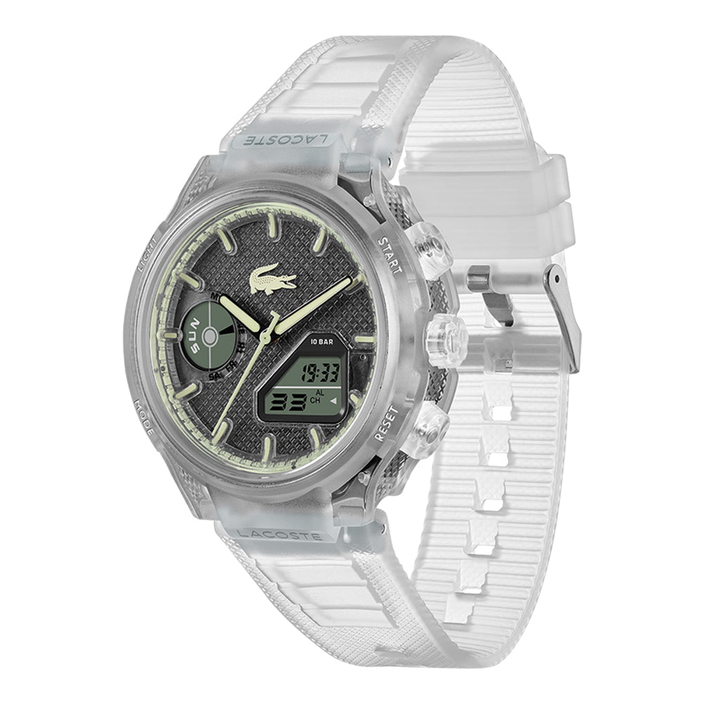 LACOSTE Montre LACOSTE Homme LC33 en Silicone Blanc 2011401