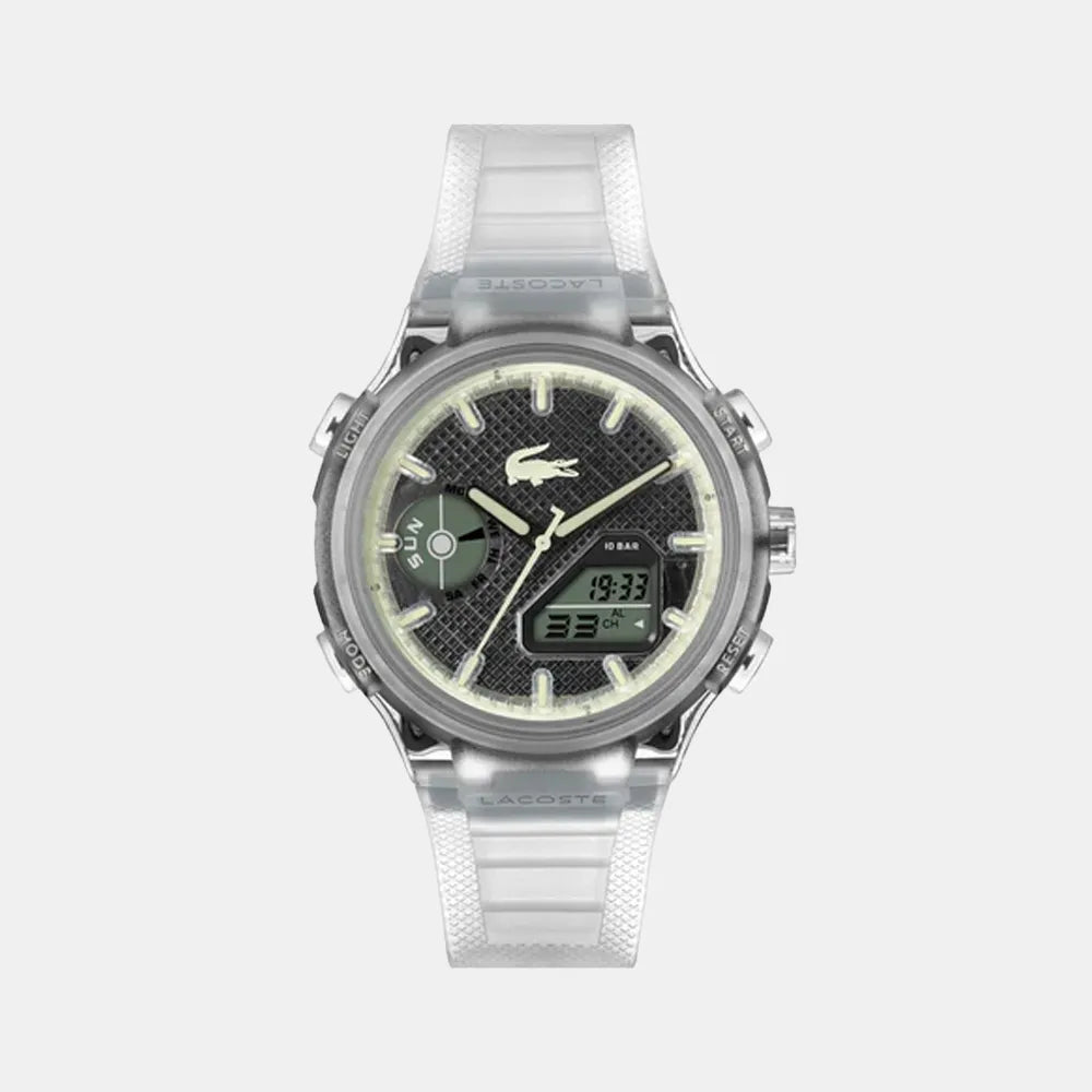 LACOSTE Montre LACOSTE Homme LC33 en Silicone Blanc 2011401