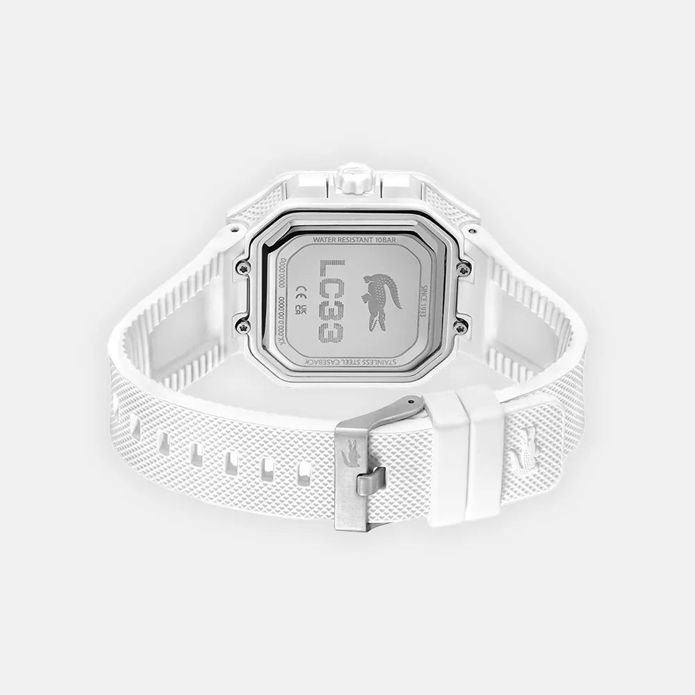 LACOSTE Montre LACOSTE Homme LC33 en Silicone Blanc 2011506