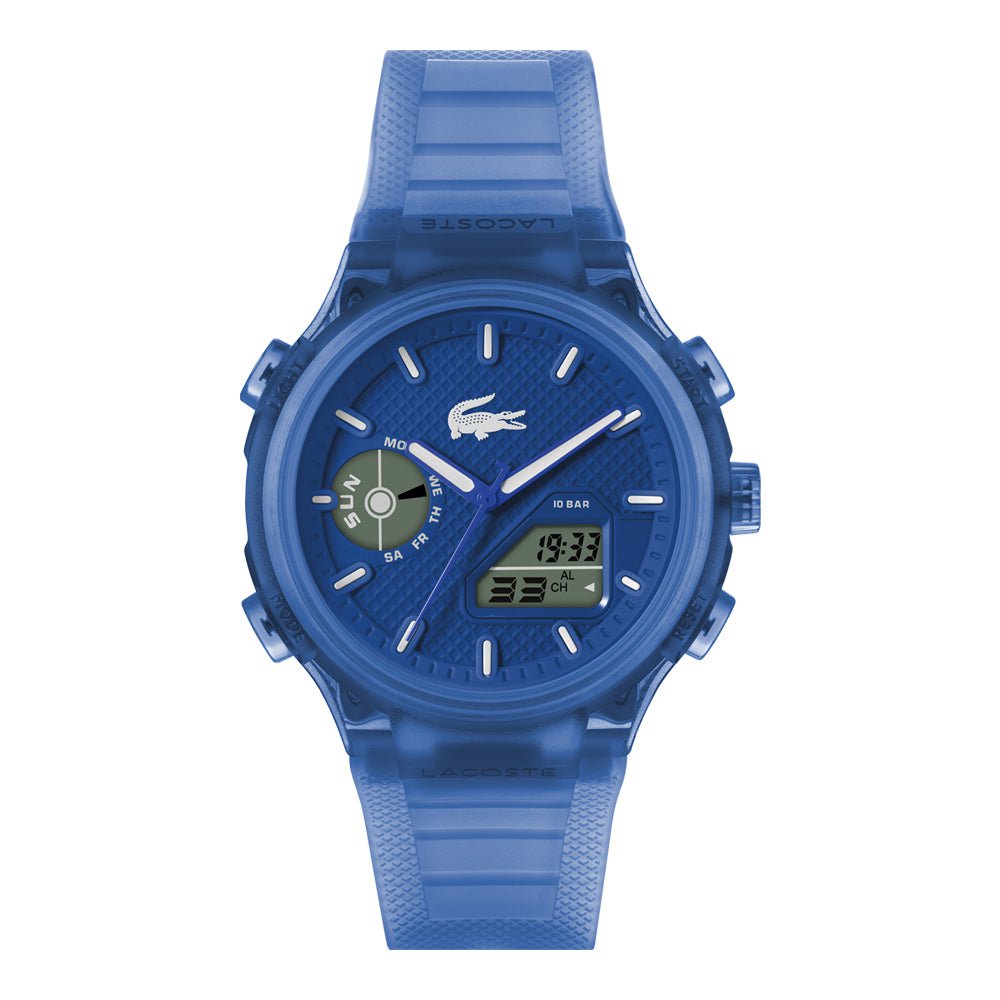 LACOSTE Montre LACOSTE Homme LC33 en Silicone Bleu 2011429