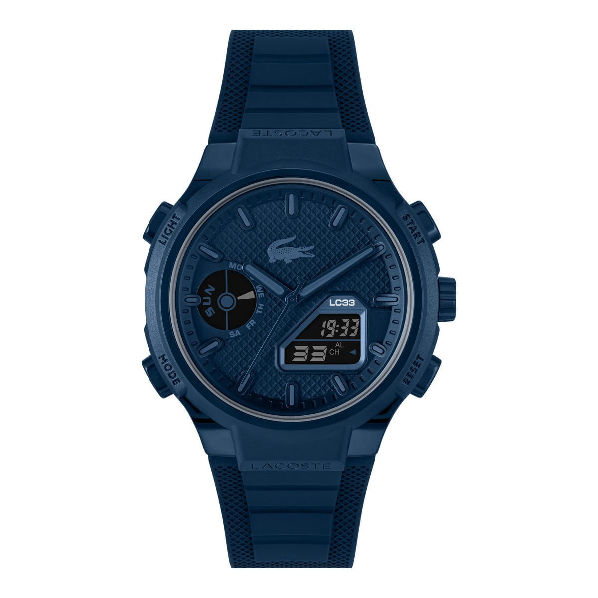 LACOSTE Montre LACOSTE Homme LC33 en Silicone Bleu 2011448
