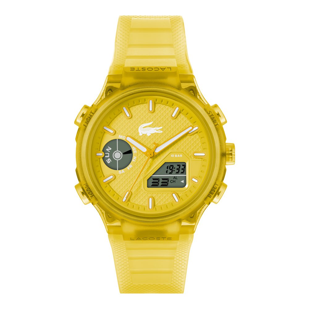 LACOSTE Montre LACOSTE Homme LC33 en Silicone Jaune 2011430