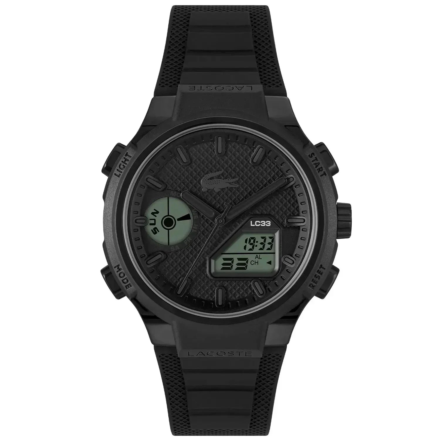 LACOSTE Montre LACOSTE Homme LC33 en Silicone Noir 2011447