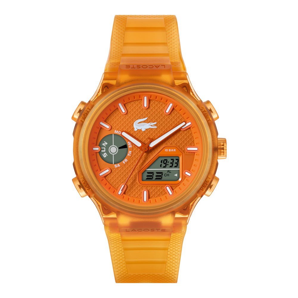 LACOSTE Montre LACOSTE Homme LC33 en Silicone Orange 2011431