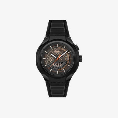 LACOSTE Montre LACOSTE Homme LC33 Hybrid en Silicone Noir 2011468