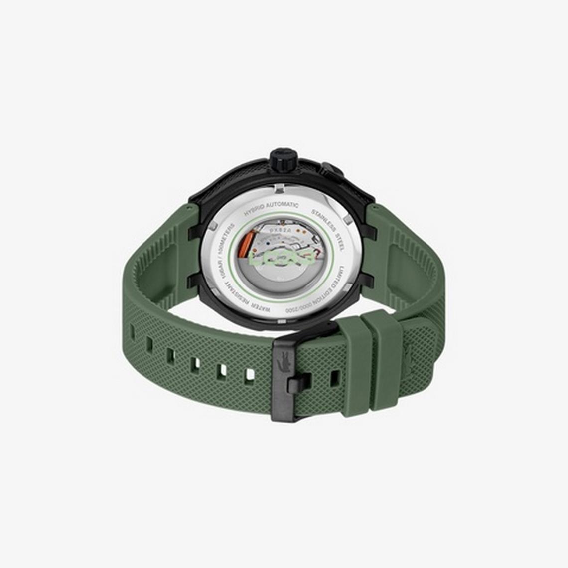 LACOSTE Montre LACOSTE Homme LC33 Hybrid en Silicone Vert 2011466