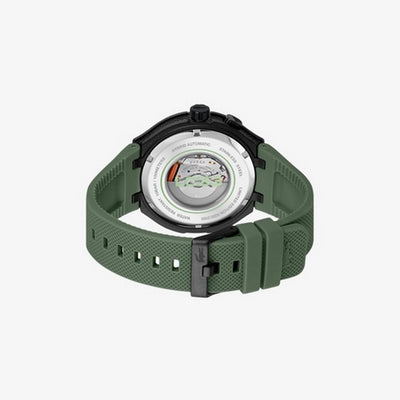 LACOSTE Montre LACOSTE Homme LC33 Hybrid en Silicone Vert 2011466