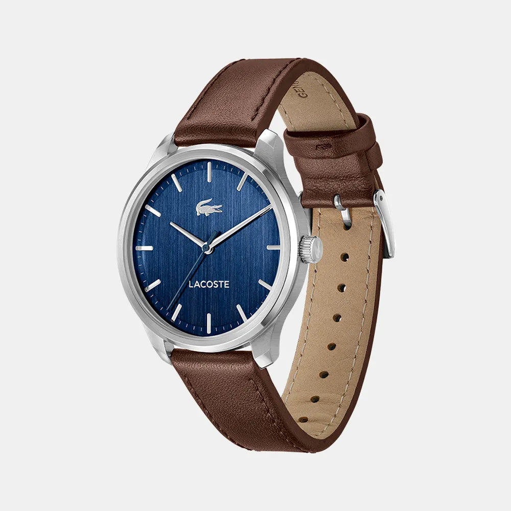 LACOSTE Montre LACOSTE Homme LISBON en Cuir Marron 2011477