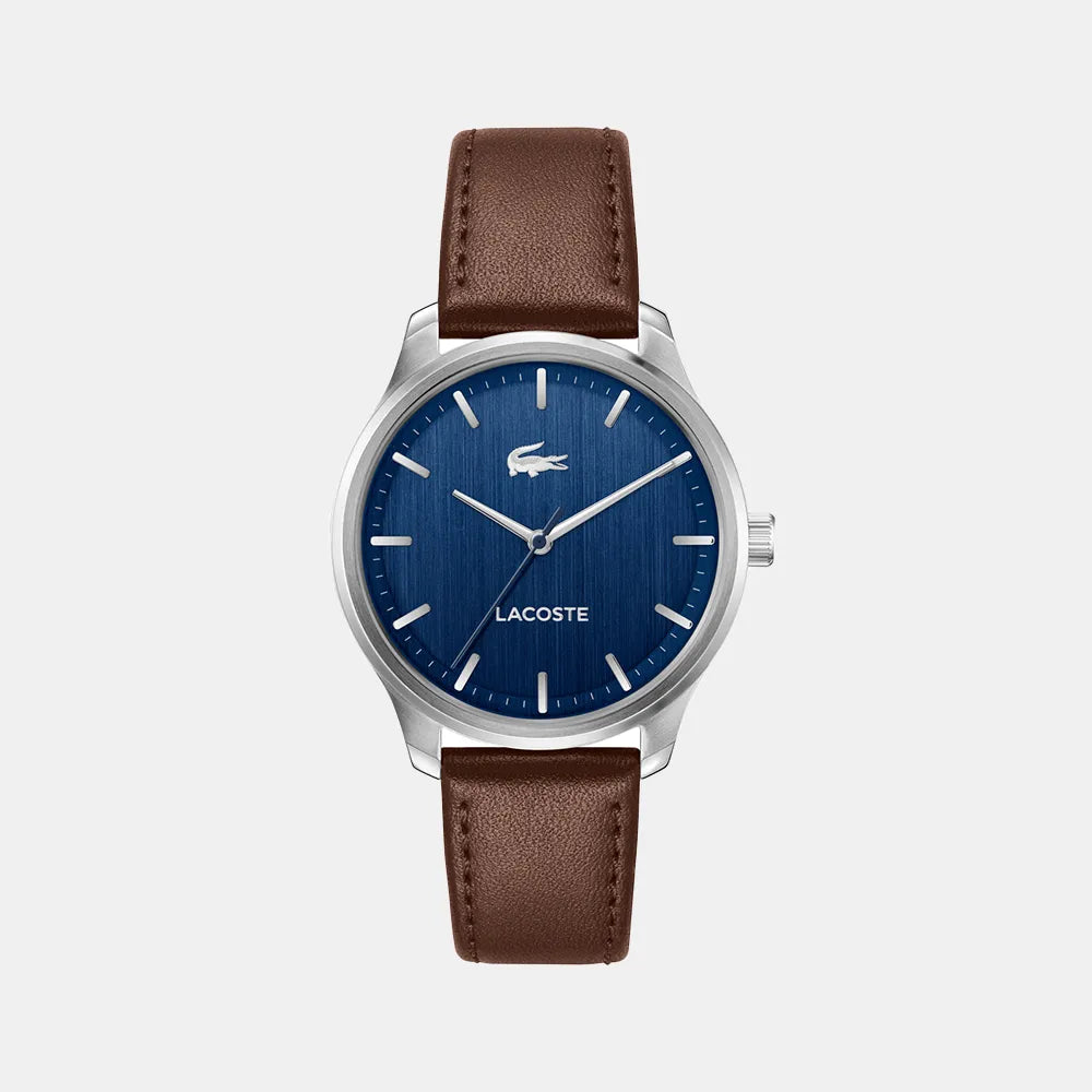 LACOSTE Montre LACOSTE Homme LISBON en Cuir Marron 2011477
