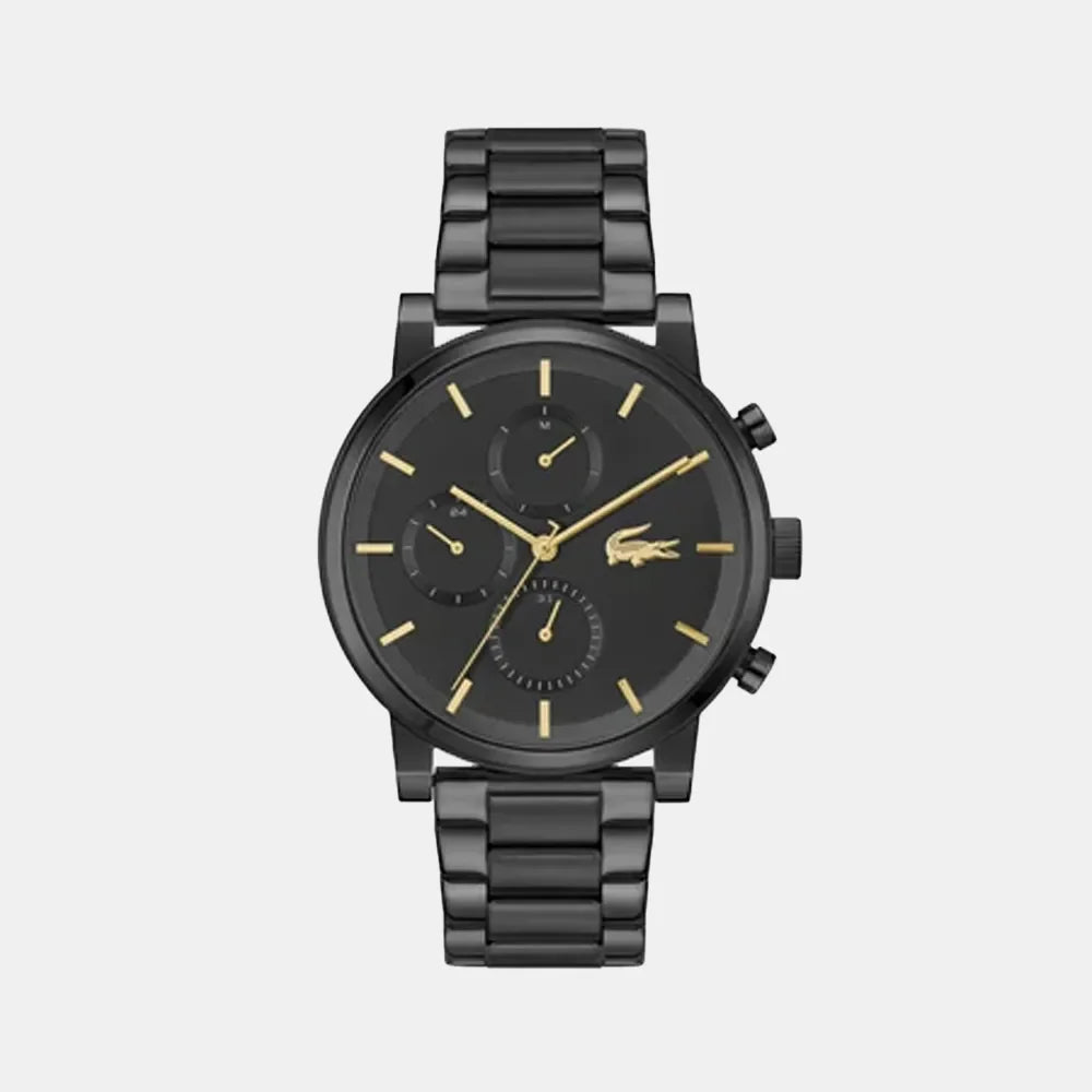 LACOSTE Montre LACOSTE Homme Replay en Acier Doré Noir 2011451