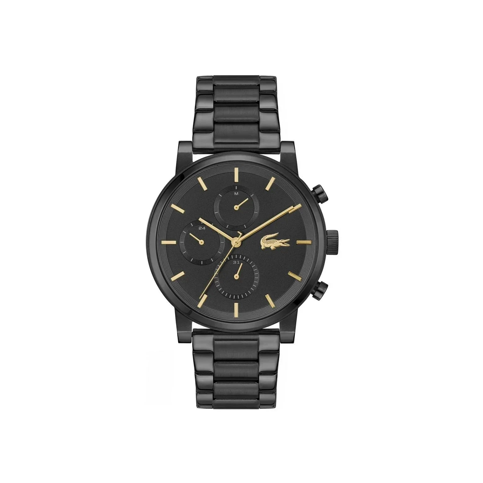 LACOSTE Montre LACOSTE Homme Replay en Acier Doré Noir 2011451