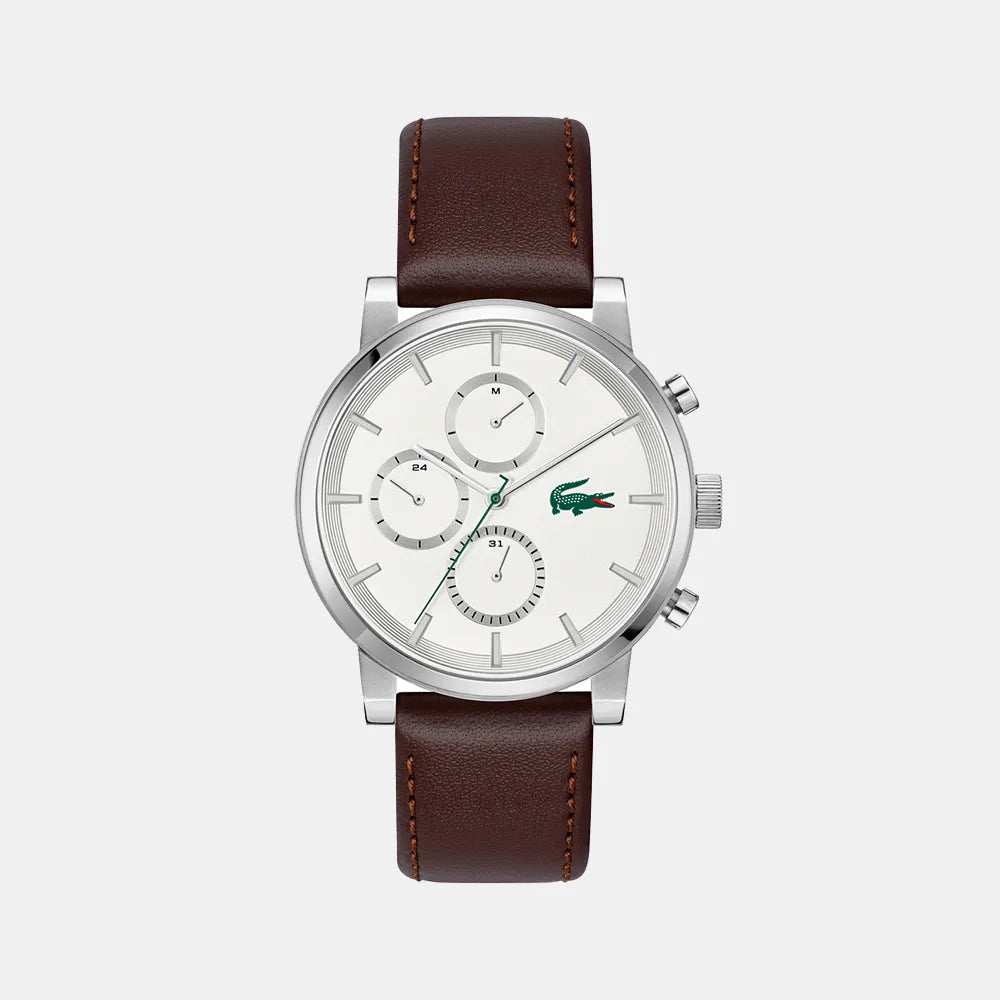 LACOSTE Montre LACOSTE Homme Replay en Cuir Marron 2011486