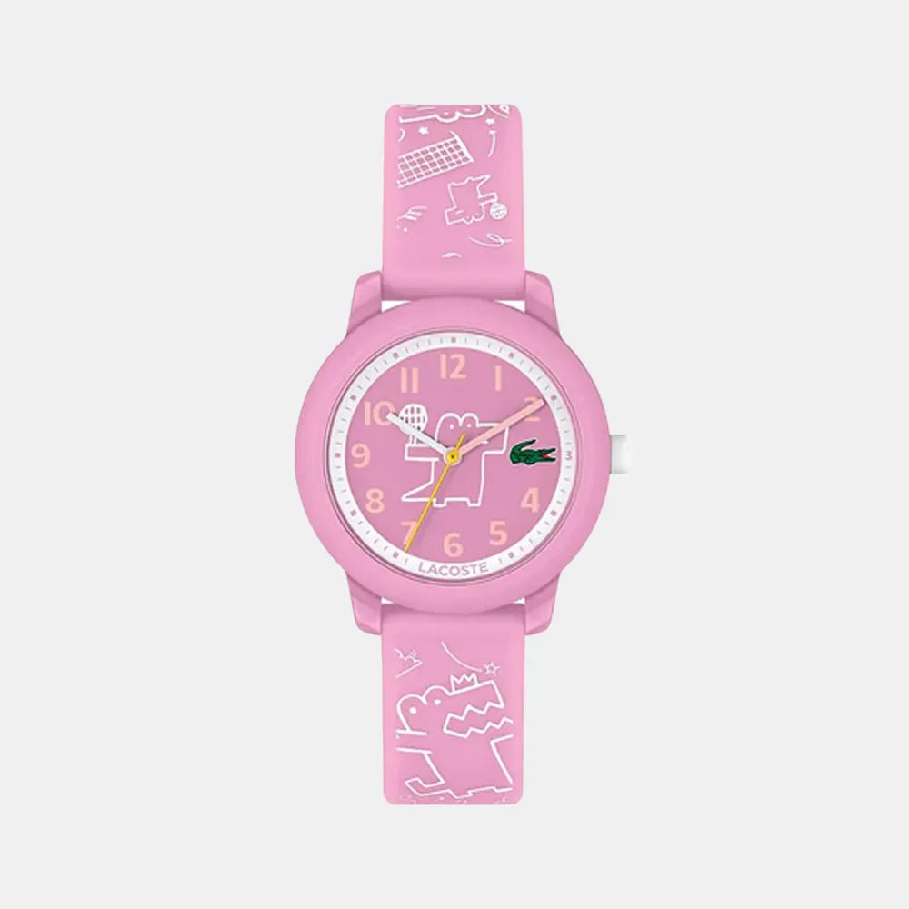 LACOSTE Montre LACOSTE Junior 12.12 en Silicone Rose 2030058