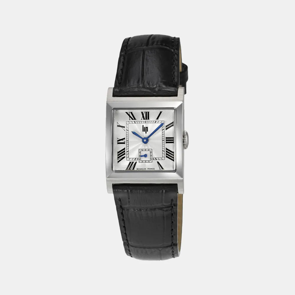 LIP Montre LIP Femme Churchill en Cuir Noir 671948