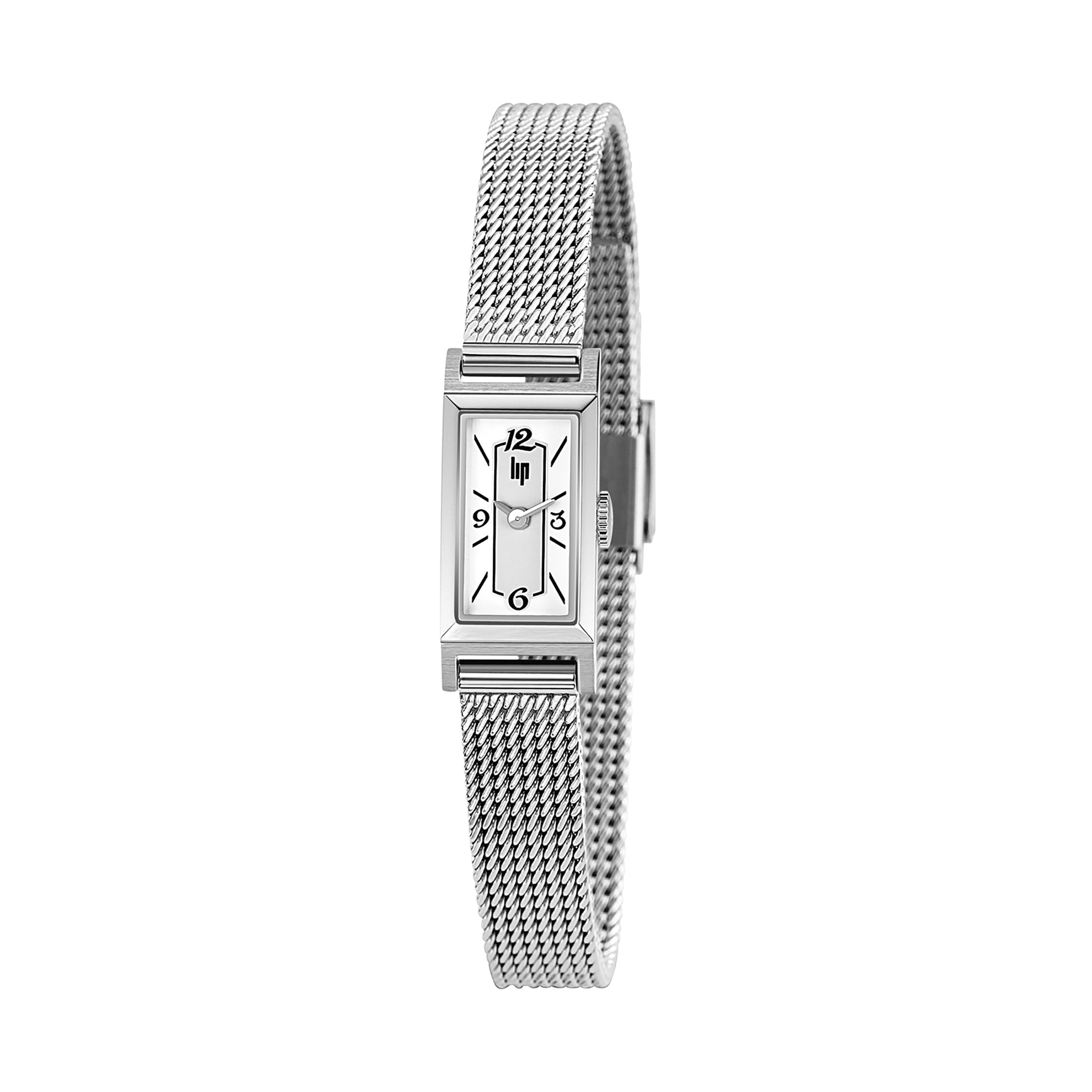 LIP Montre LIP Femme Churchill T13 en Acier Milanais 671227