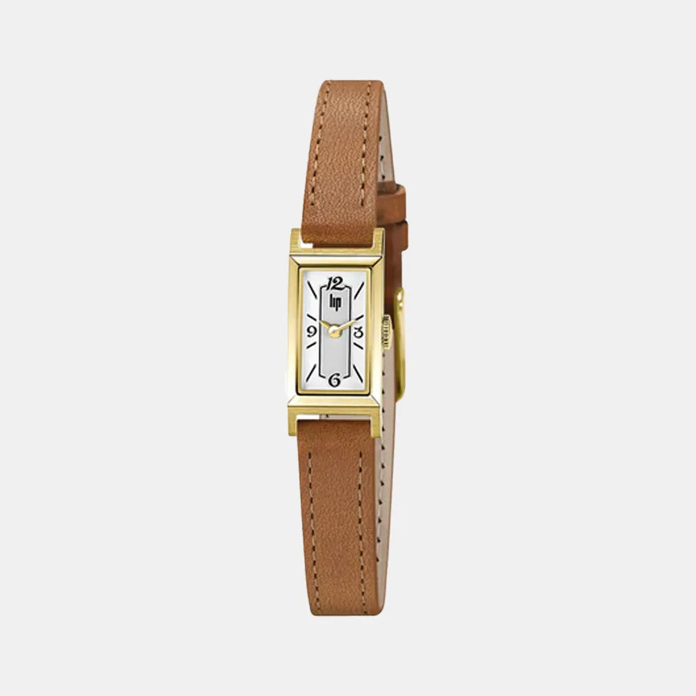 LIP Montre LIP Femme Churchill T13 en Cuir 671205