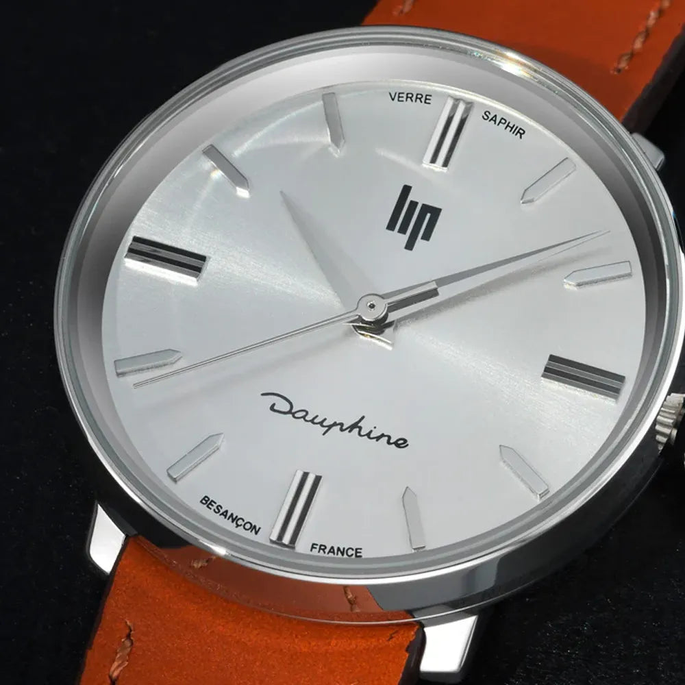 LIP Montre LIP Femme Dauphine en Cuir Marron 671476