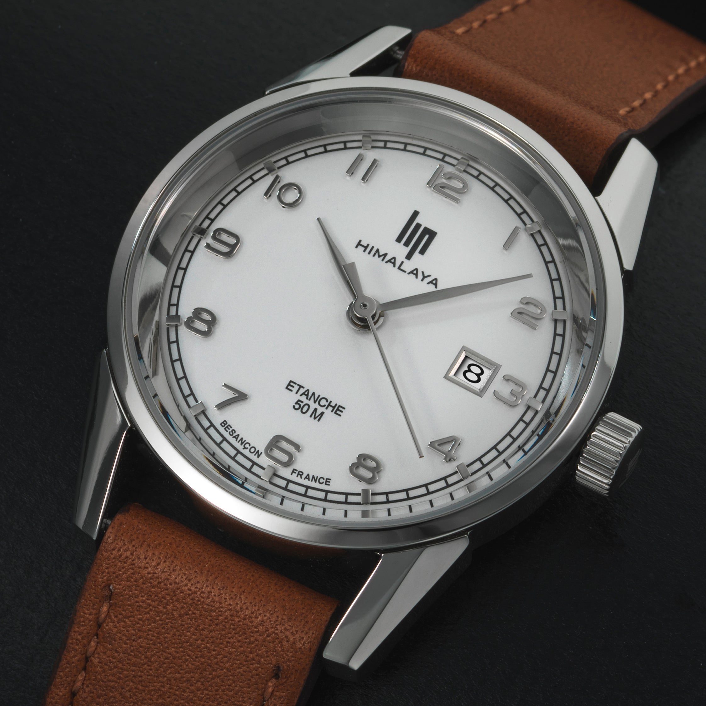 LIP Montre LIP Femme Himalaya en Cuir Marron 671611