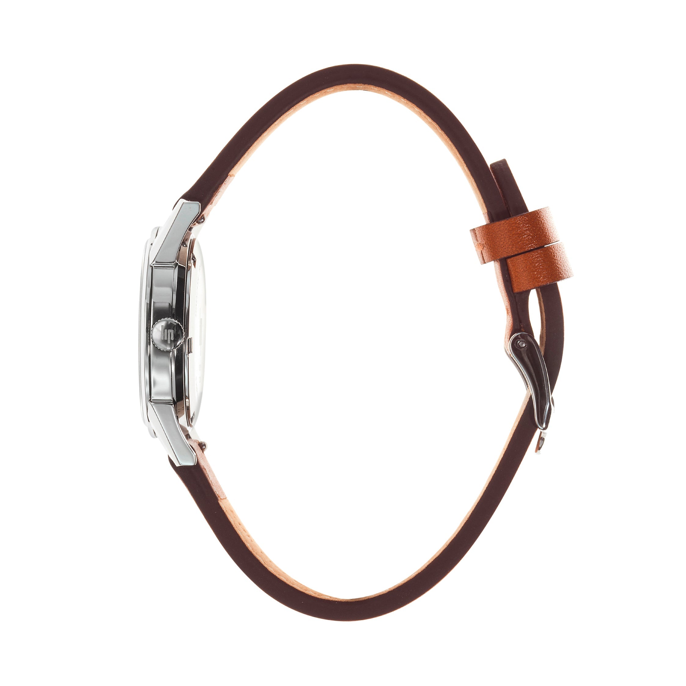 LIP Montre LIP Femme Himalaya en Cuir Marron 671611