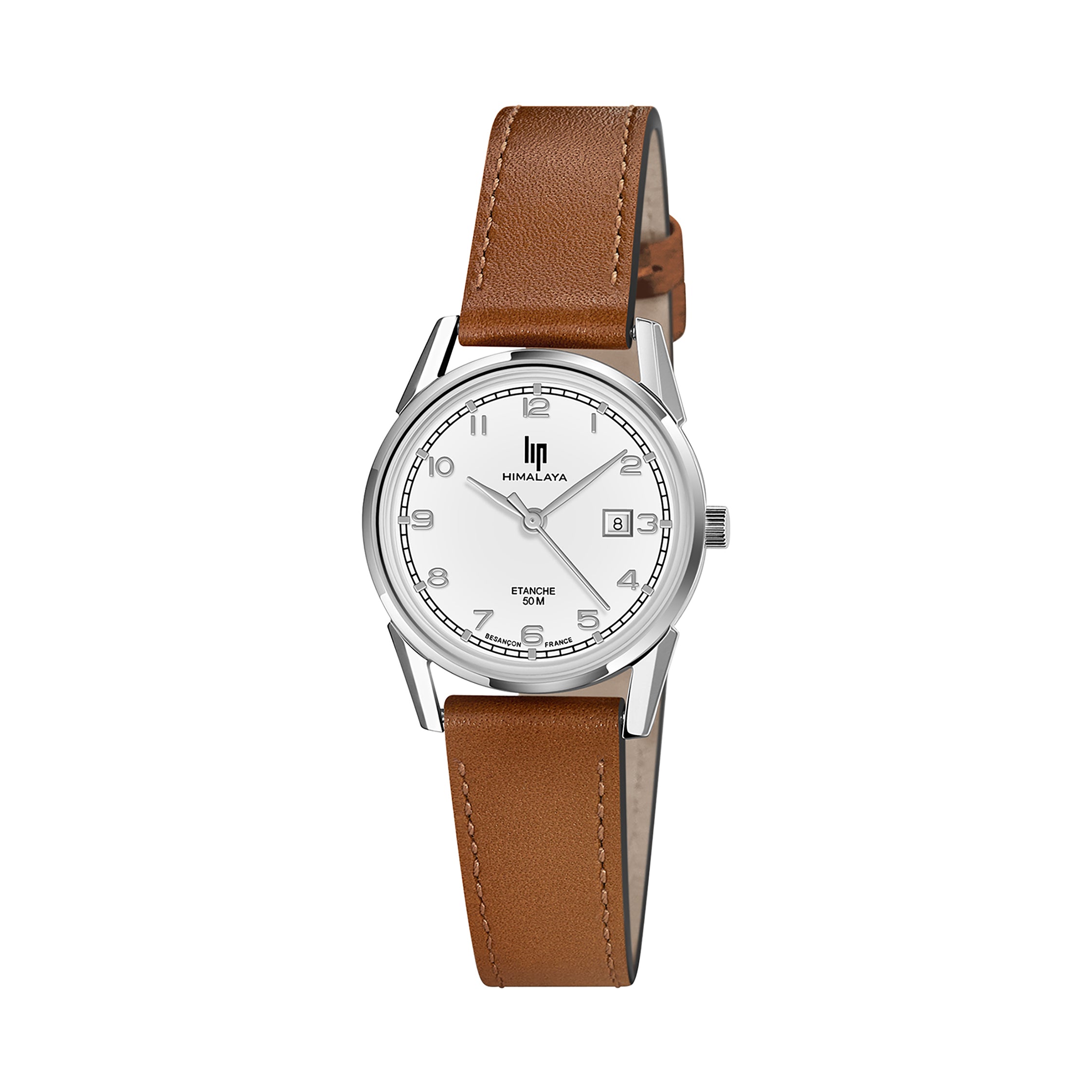 LIP Montre LIP Femme Himalaya en Cuir Marron 671611