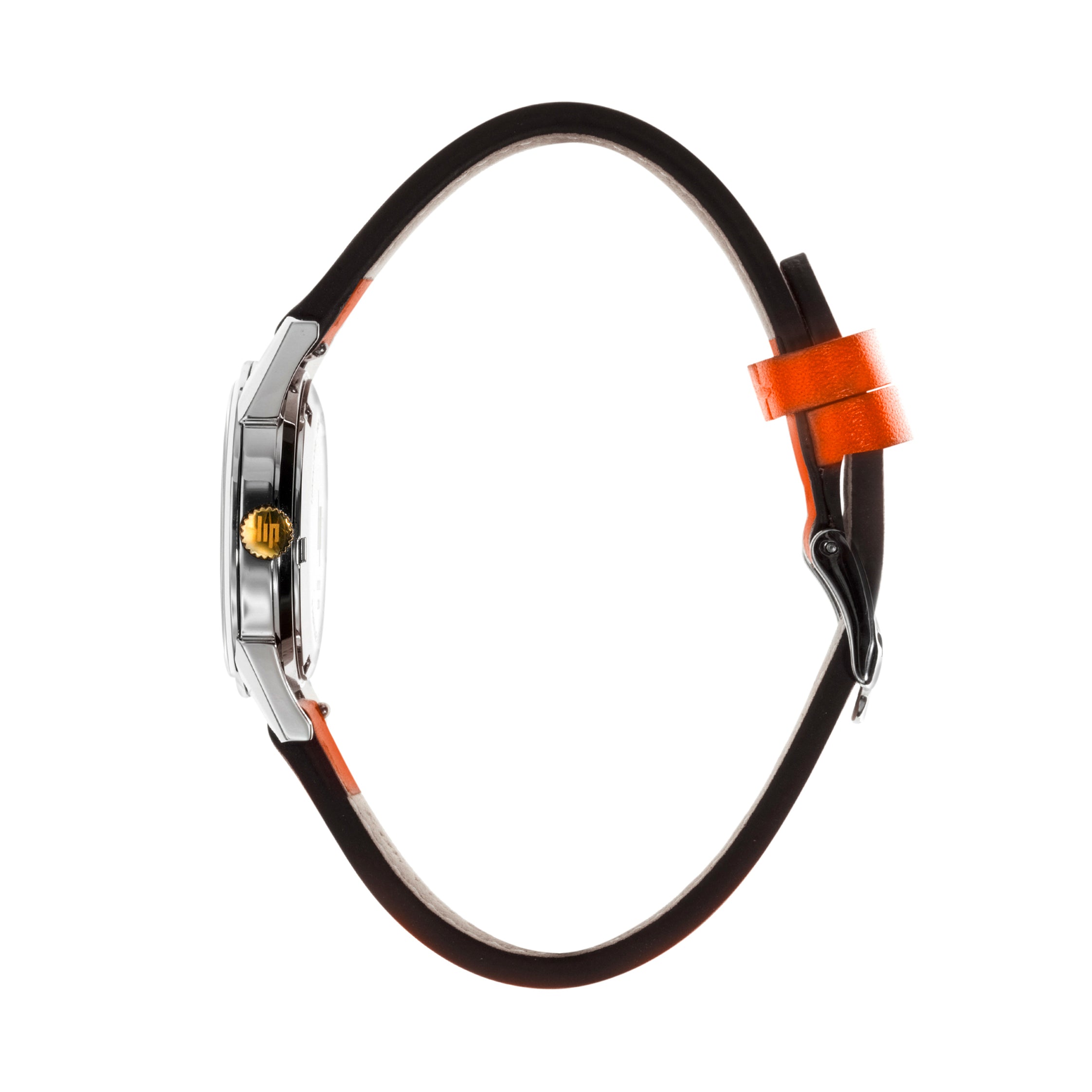 LIP Montre LIP Femme Himalaya en Cuir Orange 671614