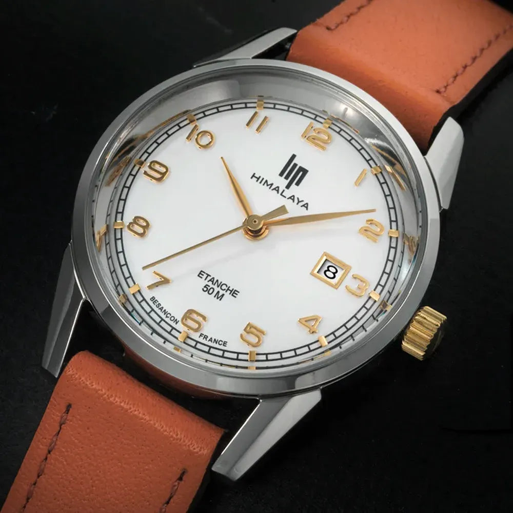 LIP Montre LIP Femme Himalaya en Cuir Orange 671614