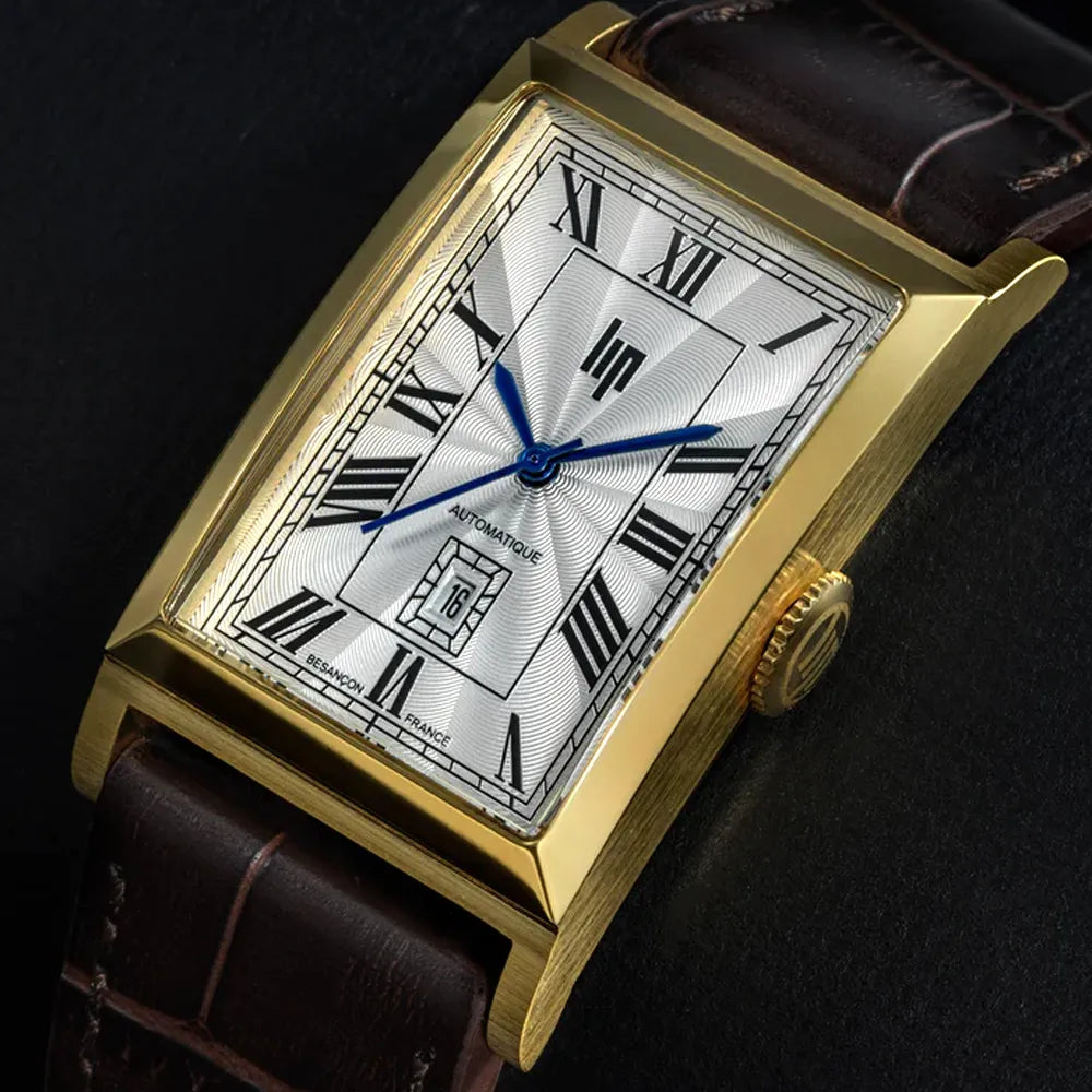 LIP Montre LIP Homme Churchill Automatique en Cuir 671935