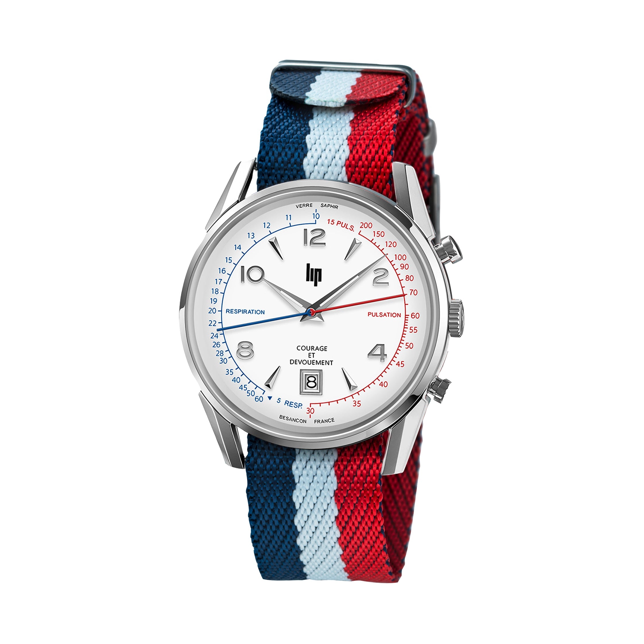 LIP Montre LIP Homme Courage Coffret Bracelets Interchangeables 670011