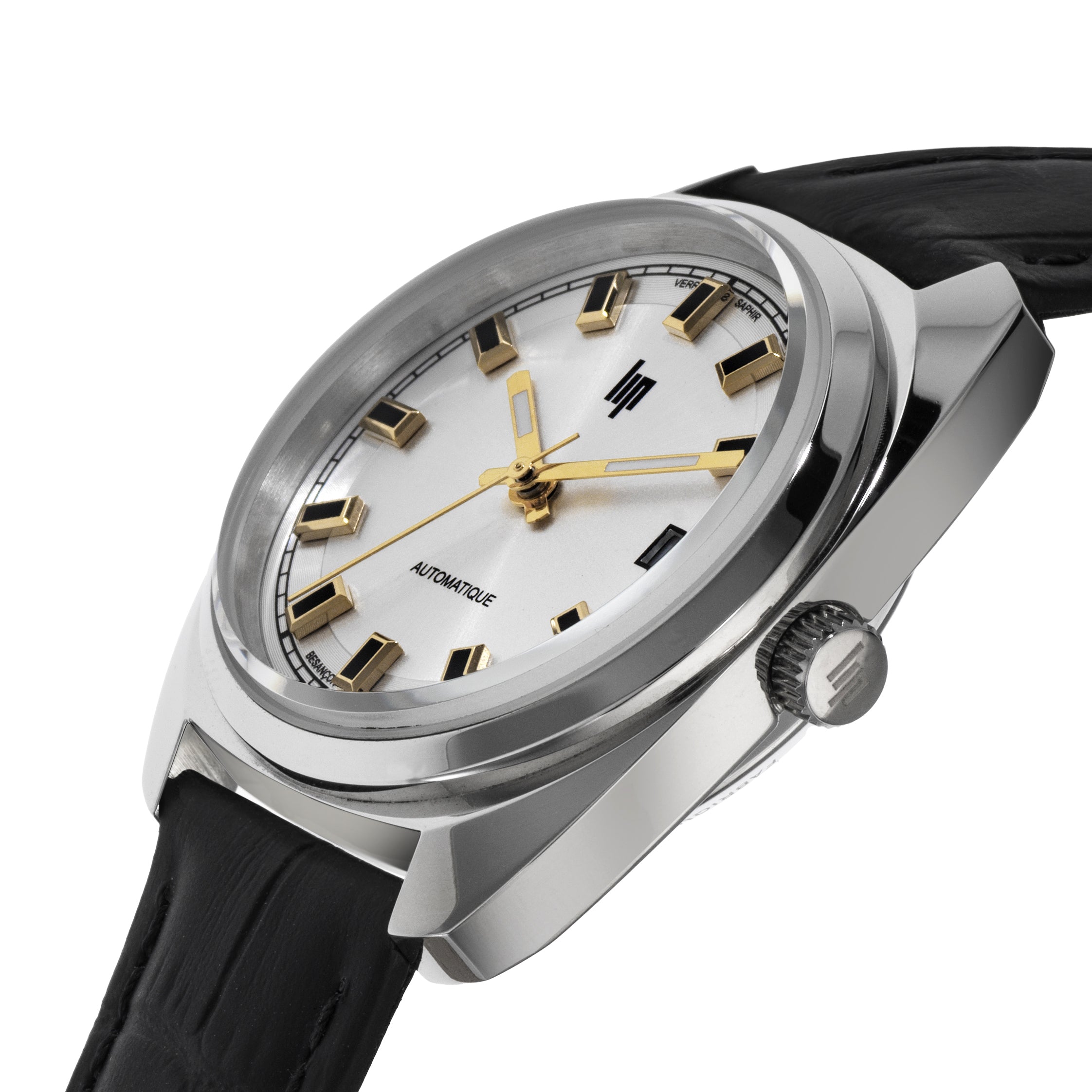 LIP Montre LIP Unisexe Général de Gaulle Automatique en Cuir 671880