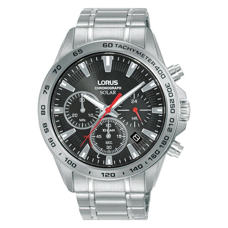 LORUS Montre LORUS Homme Chronographe en Acier Doré RZ501AX9