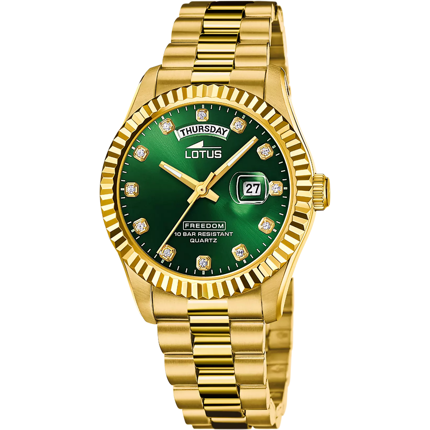 LOTUS Montre LOTUS Homme Freedom en Acier Doré 18857/6