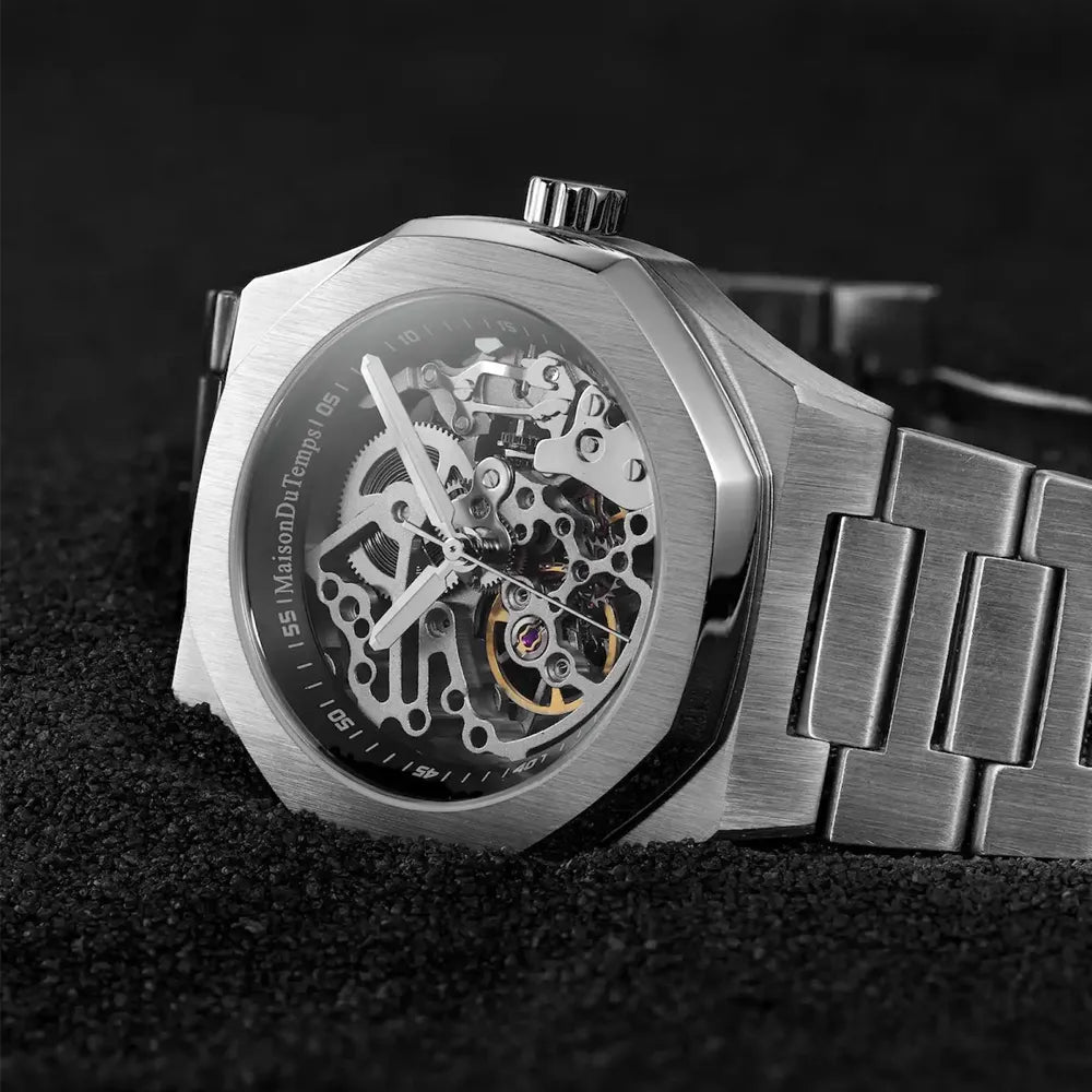 MAISON DU TEMPS Montre MAISON DU TEMPS Homme MTBeta Skeleton Automatique 110-A