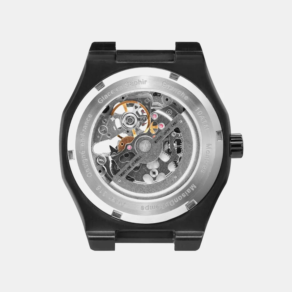 MAISON DU TEMPS Montre MAISON DU TEMPS Homme MTBeta Skeleton Black Automatique 120-A