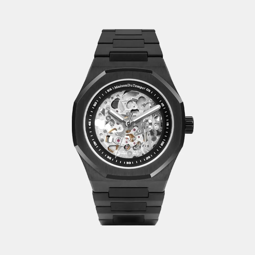 MAISON DU TEMPS Montre MAISON DU TEMPS Homme MTBeta Skeleton Black Automatique 120-A