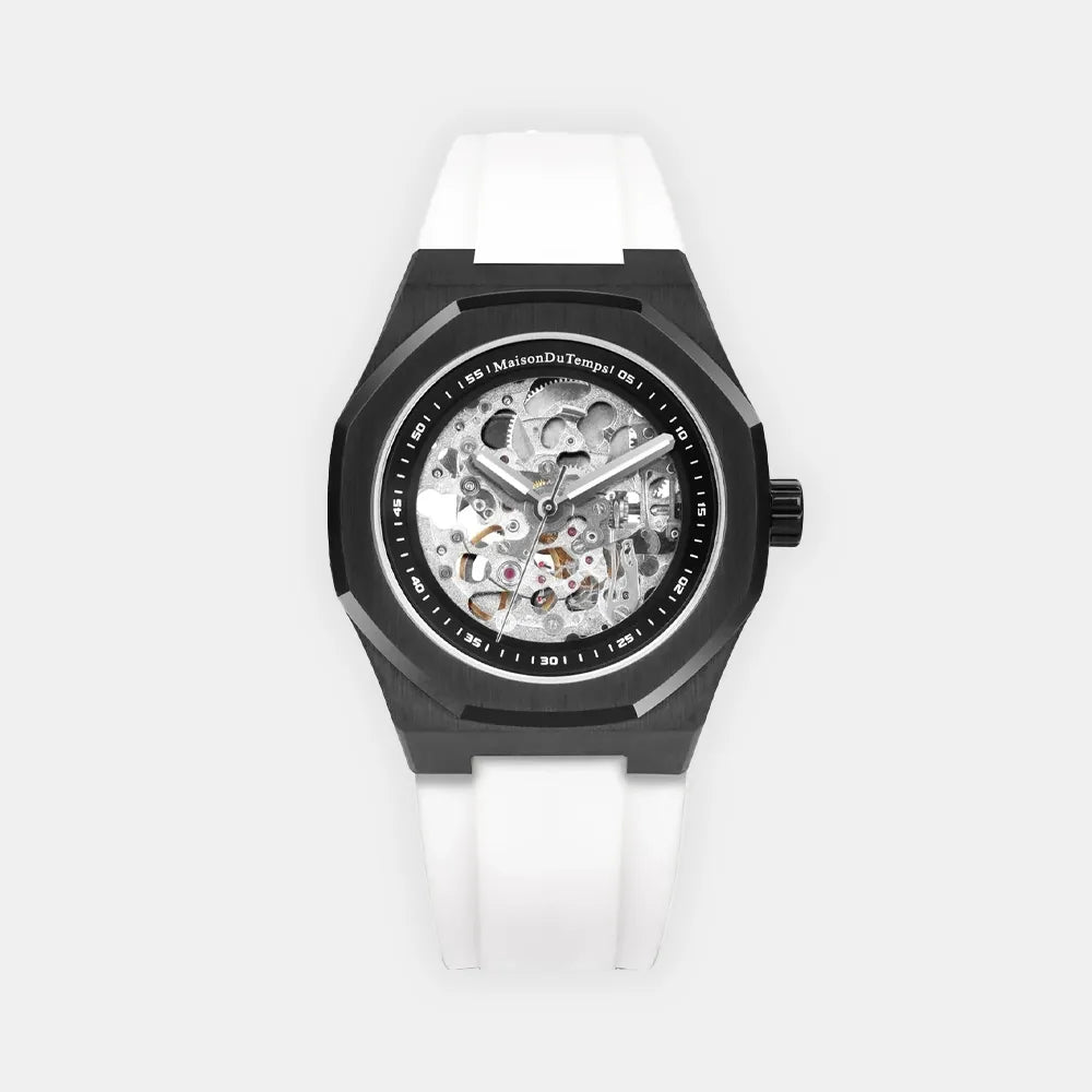 MAISON DU TEMPS Montre MAISON DU TEMPS Homme MTBeta Skeleton Black Automatique 120-SBC