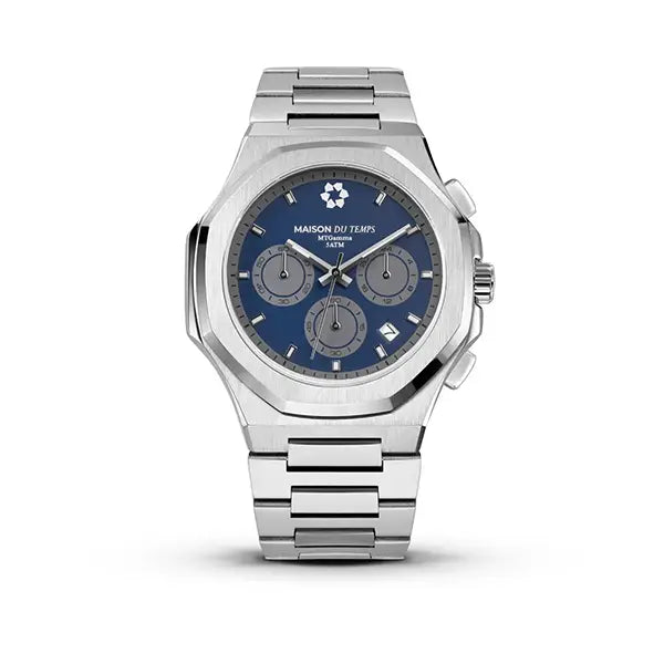 MAISON DU TEMPS Montre MAISON DU TEMPS Homme MTGamma Chronographe en Acier 411-A