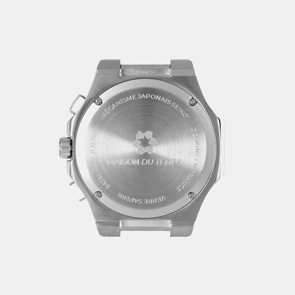 MAISON DU TEMPS Montre MAISON DU TEMPS Homme MTGamma Chronographe en Acier 411-A