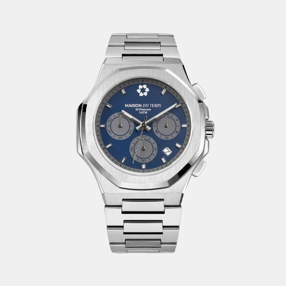 MAISON DU TEMPS Montre MAISON DU TEMPS Homme MTGamma Chronographe en Acier 411-A