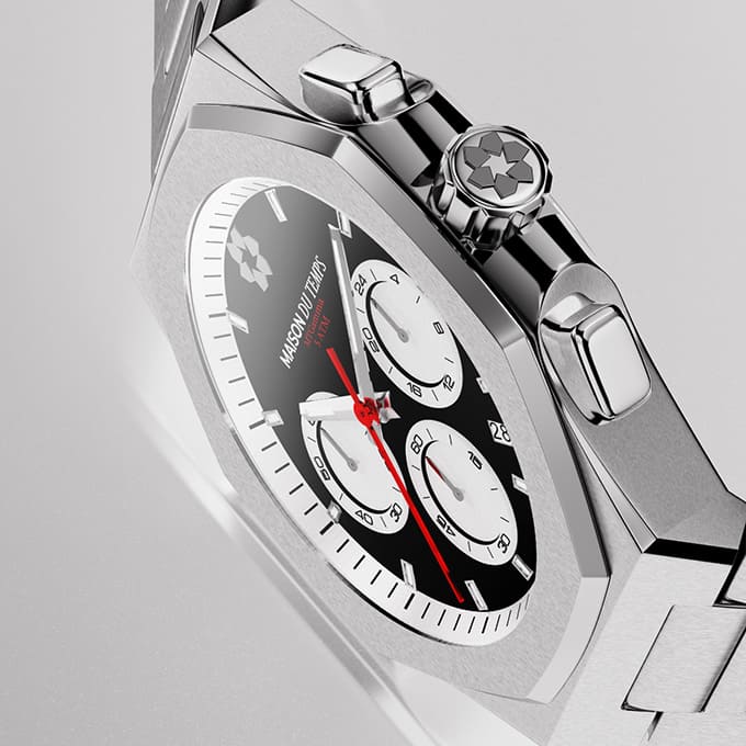 MAISON DU TEMPS Montre MAISON DU TEMPS Homme MTGamma Chronographe en Acier 414-A