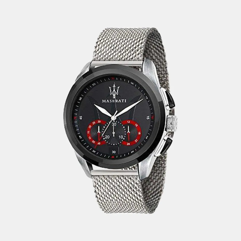 Montre MASERATI Homme Traguardo Chronographe en Acier Milanais R8873612005