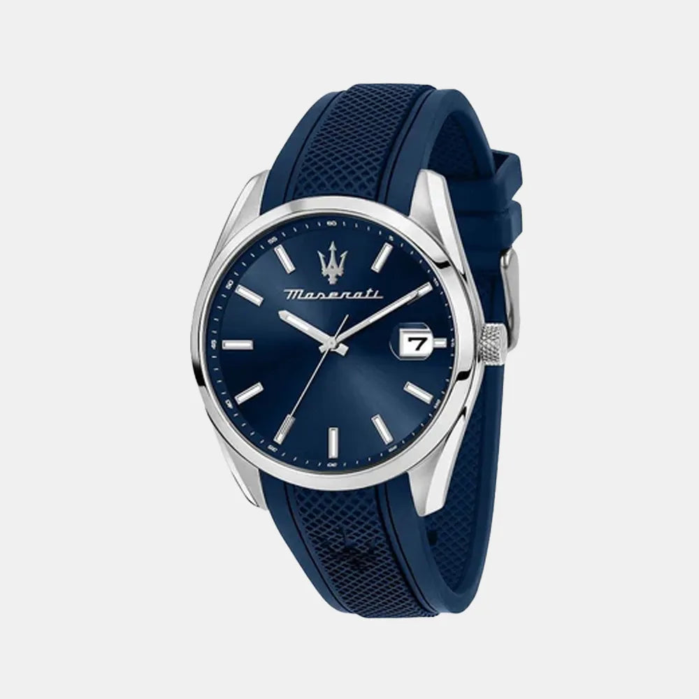 MASERATI Montre MASERATI Homme Attrazione en Silicone Bleu R8851151005