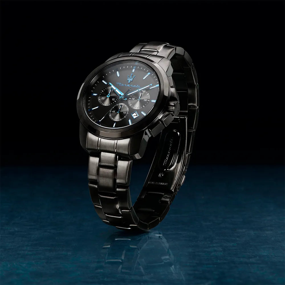 MASERATI Montre MASERATI Homme Successo en Acier Noir R8873654004